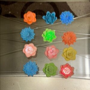 Colorful Flower Shaped Lights